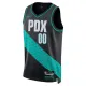 Nike Portland Trail Blazers Personoitava Miesten Pelipaita City Edition 2025-26 Swingman Musta