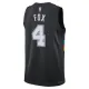 Nike San Antonio Spurs De Aaron Fox Miesten Pelipaita City Edition 2025-26 Swingman Musta