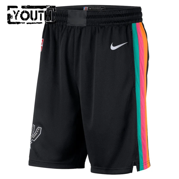 Nike San Antonio Spurs Lasten Shortsit City Edition 2025-26 Swingman