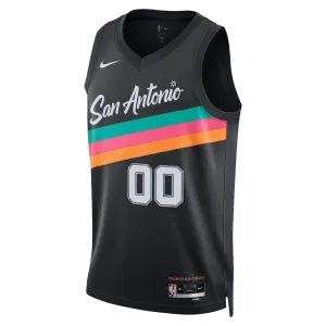 Nike San Antonio Spurs Personoitava Miesten Pelipaita City Edition 2025-26 Swingman Musta