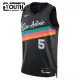 Nike San Antonio Spurs Stephon Castle Lasten Pelipaita City Edition 2025-26 Swingman Musta