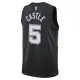 Nike San Antonio Spurs Stephon Castle Miesten Pelipaita City Edition 2025-26 Swingman Musta