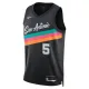 Nike San Antonio Spurs Stephon Castle Miesten Pelipaita City Edition 2025-26 Swingman Musta