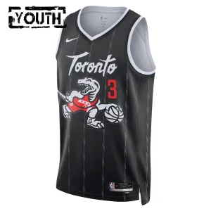 Nike Toronto Raptors Brandon Ingram Lasten Pelipaita City Edition 2025-26 Swingman Musta