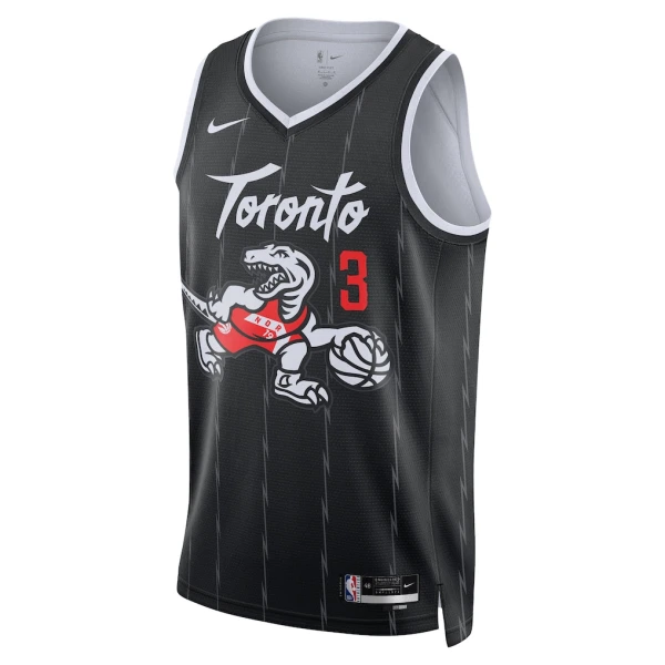 Nike Toronto Raptors Brandon Ingram Miesten Pelipaita City Edition 2025-26 Swingman Musta