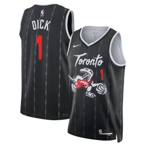 Nike Toronto Raptors Grady Dick Miesten Pelipaita City Edition 2025-26 Swingman Musta
