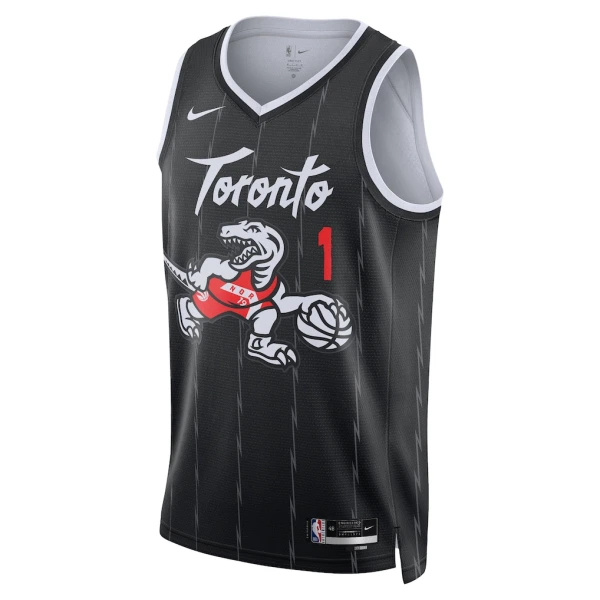 Nike Toronto Raptors Grady Dick Miesten Pelipaita City Edition 2025-26 Swingman Musta