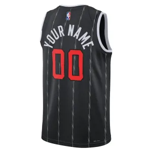 Nike Toronto Raptors Personoitava Miesten Pelipaita City Edition 2025-26 Swingman Musta