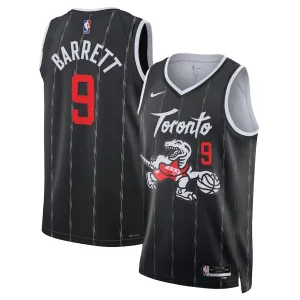 Nike Toronto Raptors RJ Barrett Miesten Pelipaita City Edition 2025-26 Swingman Musta