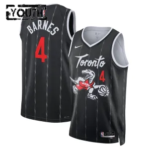Nike Toronto Raptors Scottie Barnes Lasten Pelipaita City Edition 2025-26 Swingman Musta