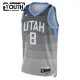 Nike Utah Jazz Isaiah Collier Lasten Pelipaita City Edition 2025-26 Swingman Harmaa