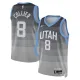 Nike Utah Jazz Isaiah Collier Miesten Pelipaita City Edition 2025-26 Swingman Harmaa