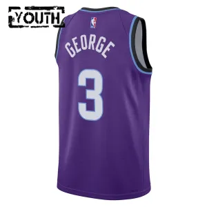 Nike Utah Jazz Keyonte George Lasten Pelipaita Icon Edition 2025-26 Swingman Violetti