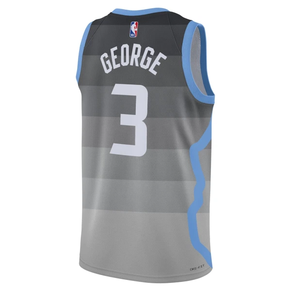 Nike Utah Jazz Keyonte George Miesten Pelipaita City Edition 2025-26 Swingman Harmaa