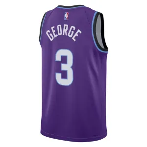 Nike Utah Jazz Keyonte George Miesten Pelipaita Icon Edition 2025-26 Swingman Violetti