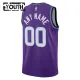 Nike Utah Jazz Personoitava Lasten Pelipaita Icon Edition 2025-26 Swingman Violetti