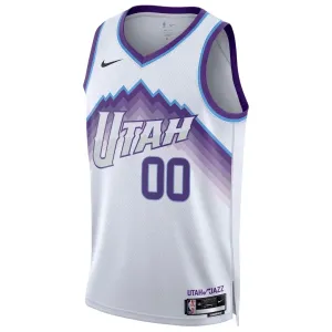 Nike Utah Jazz Personoitava Miesten Pelipaita Association Edition 2025-26 Swingman Valkoinen