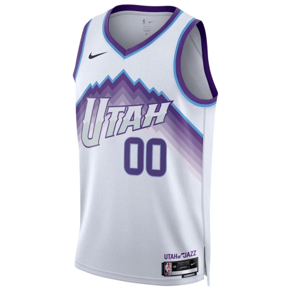 Nike Utah Jazz Personoitava Miesten Pelipaita Association Edition 2025-26 Swingman Valkoinen