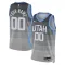 Nike Utah Jazz Personoitava Miesten Pelipaita City Edition 2025-26 Swingman Harmaa