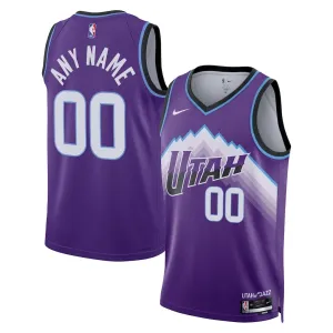 Nike Utah Jazz Personoitava Miesten Pelipaita Icon Edition 2025-26 Swingman Violetti