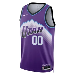 Nike Utah Jazz Personoitava Miesten Pelipaita Icon Edition 2025-26 Swingman Violetti