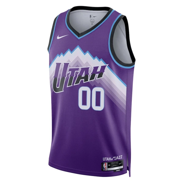 Nike Utah Jazz Personoitava Miesten Pelipaita Icon Edition 2025-26 Swingman Violetti