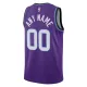 Nike Utah Jazz Personoitava Miesten Pelipaita Icon Edition 2025-26 Swingman Violetti