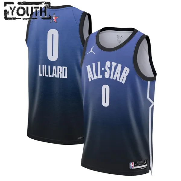 Nike Damian Lillard 0 Lasten Pelipaita All-Star 2023 Swingman Sininen Nike Damian Lillard 0 Lasten Pelipaita All-Star 2023 Swingman Sininen
