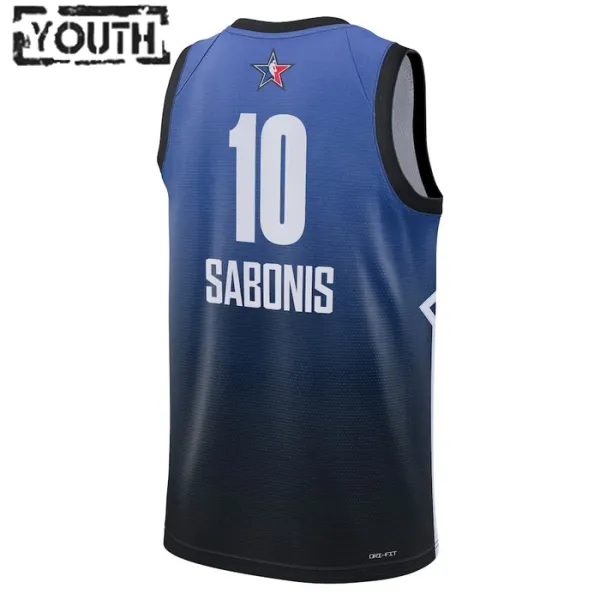 Nike Domantas Sabonis 10 Lasten Pelipaita All-Star 2023 Swingman Sininen