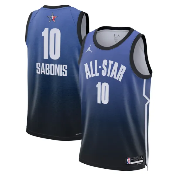 Nike Domantas Sabonis 10 Miesten Pelipaita All-Star 2023 Swingman Sininen Nike Domantas Sabonis 10 Miesten Pelipaita All-Star 2023 Swingman Sininen