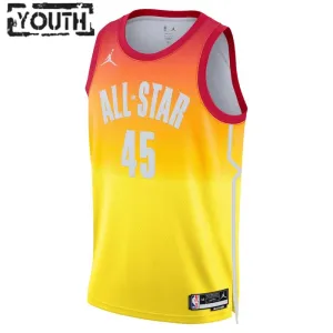 Nike Donovan Mitchell 45 Lasten Pelipaita All-Star 2023 Swingman Oranssi
