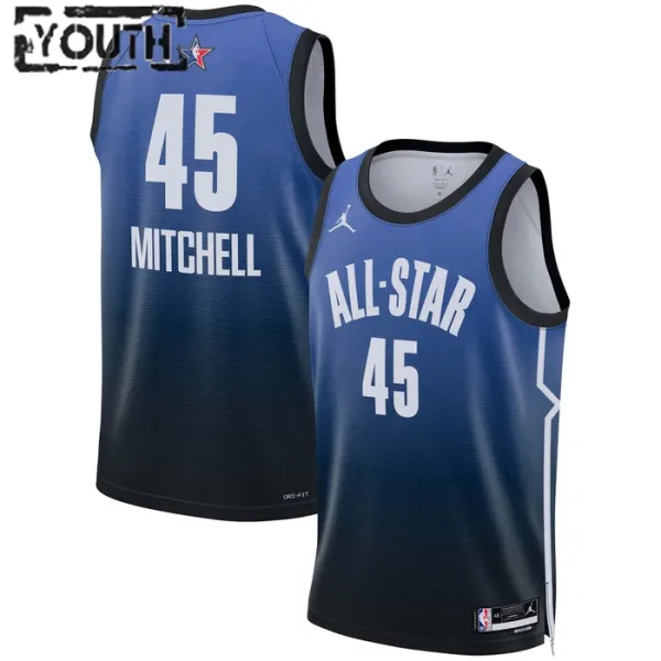 Nike Donovan Mitchell 45 Lasten Pelipaita All-Star 2023 Swingman Sininen Nike Donovan Mitchell 45 Lasten Pelipaita All-Star 2023 Swingman Sininen