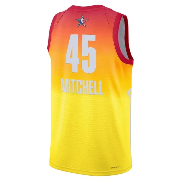Nike Donovan Mitchell 45 Miesten Pelipaita All-Star 2023 Swingman Oranssi