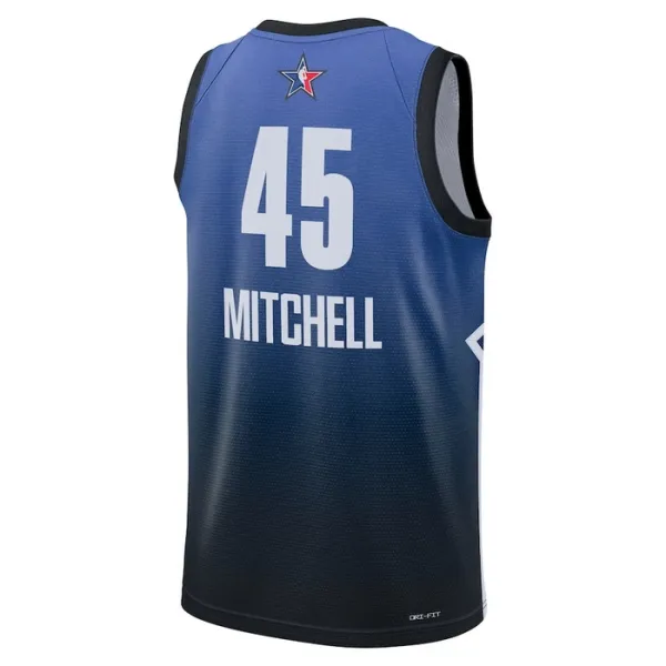 Nike Donovan Mitchell 45 Miesten Pelipaita All-Star 2023 Swingman Sininen