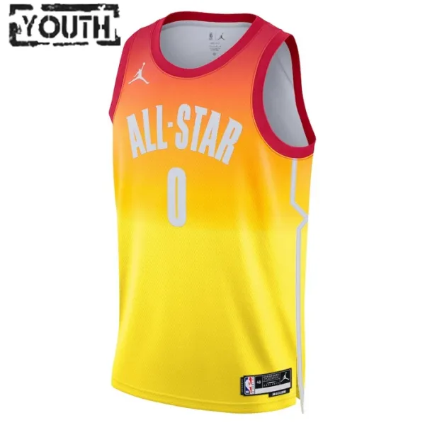 Nike Jayson Tatum 0 Lasten Pelipaita All-Star 2023 Swingman Oranssi