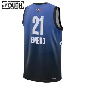 Nike Joel Embiid 21 Lasten Pelipaita All-Star 2023 Swingman Sininen