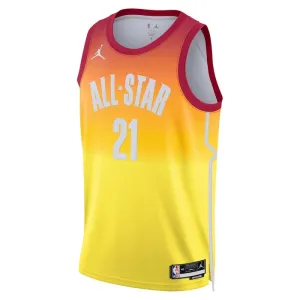 Nike Joel Embiid 21 Miesten Pelipaita All-Star 2023 Swingman Oranssi