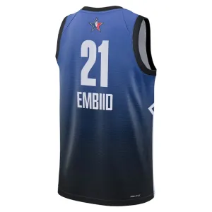 Nike Joel Embiid 21 Miesten Pelipaita All-Star 2023 Swingman Sininen