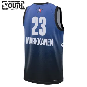 Nike Lauri Markkanen 23 Lasten Pelipaita All-Star 2023 Swingman Sininen
