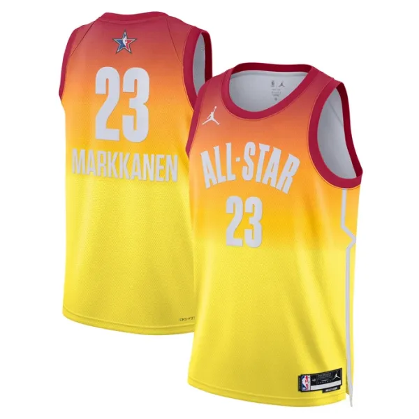 Nike Lauri Markkanen 23 Miesten Pelipaita All-Star 2023 Swingman Oranssi Nike Lauri Markkanen 23 Miesten Pelipaita All-Star 2023 Swingman Oranssi