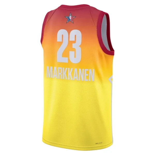 Nike Lauri Markkanen 23 Miesten Pelipaita All-Star 2023 Swingman Oranssi