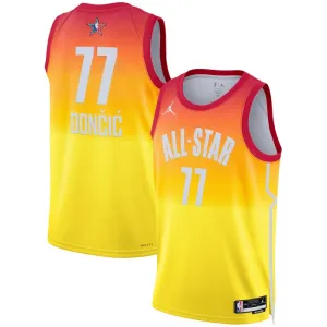 Nike Luka Doncic 77 Miesten Pelipaita All-Star 2023 Swingman Oranssi