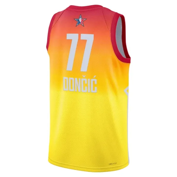 Nike Luka Doncic 77 Miesten Pelipaita All-Star 2023 Swingman Oranssi
