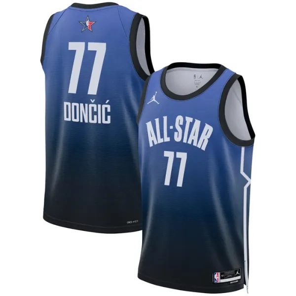 Nike Luka Doncic 77 Miesten Pelipaita All-Star 2023 Swingman Sininen Nike Luka Doncic 77 Miesten Pelipaita All-Star 2023 Swingman Sininen
