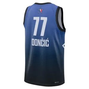Nike Luka Doncic 77 Miesten Pelipaita All-Star 2023 Swingman Sininen