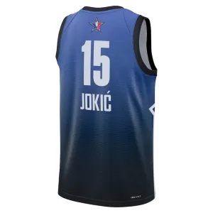 Nike Nikola Jokic 15 Miesten Pelipaita All-Star 2023 Swingman Sininen