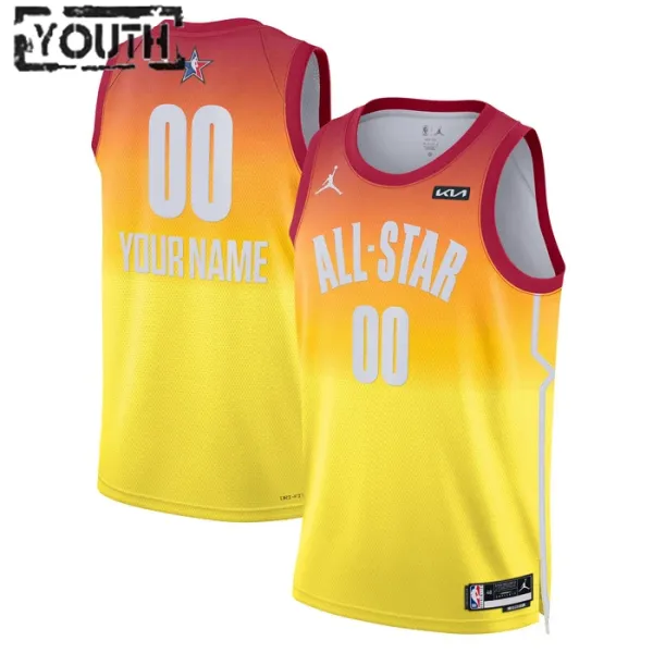 Nike Personoitava Lasten Pelipaita All-Star 2023 Swingman Oranssi Nike Personoitava Lasten Pelipaita All-Star 2023 Swingman Oranssi