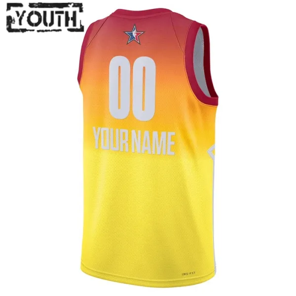 Nike Personoitava Lasten Pelipaita All-Star 2023 Swingman Oranssi