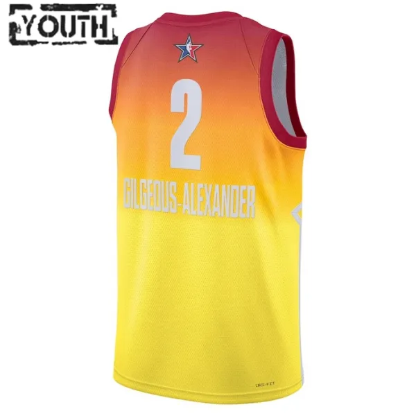 Nike Shai Gilgeous Alexander 2 Lasten Pelipaita All-Star 2023 Swingman Oranssi