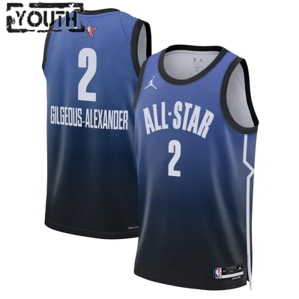 Nike Shai Gilgeous Alexander 2 Lasten Pelipaita All-Star 2023 Swingman Sininen Nike Shai Gilgeous Alexander 2 Lasten Pelipaita All-Star 2023 Swingman Sininen